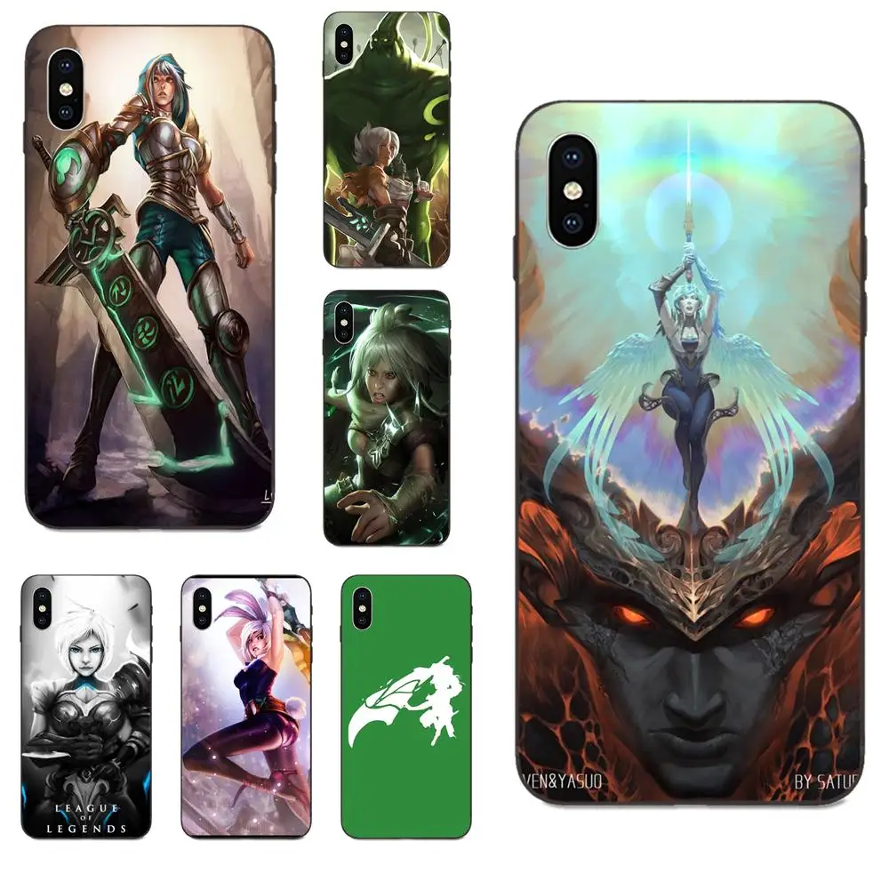 

TPU Phone Skin League Of Legends Riven Lol For Galaxy A8 A9 Star Note 4 8 9 10 S3 S4 S5 S6 S7 S8 S9 S10 Edge Lite Plus Pro G313