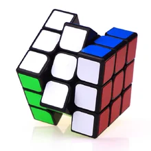 Классический Красочный 3x3x3 трехслойный магический куб профессиональный соревновательный скоростной куб без наклеек головоломка волшебный куб крутая игрушка для мальчика