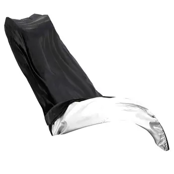 

Sunproof Rainproof Mower Protective Cover Lawn Mower Dust Hood Outdoor Mowing Machine Cover for Outdoor Use (Black)