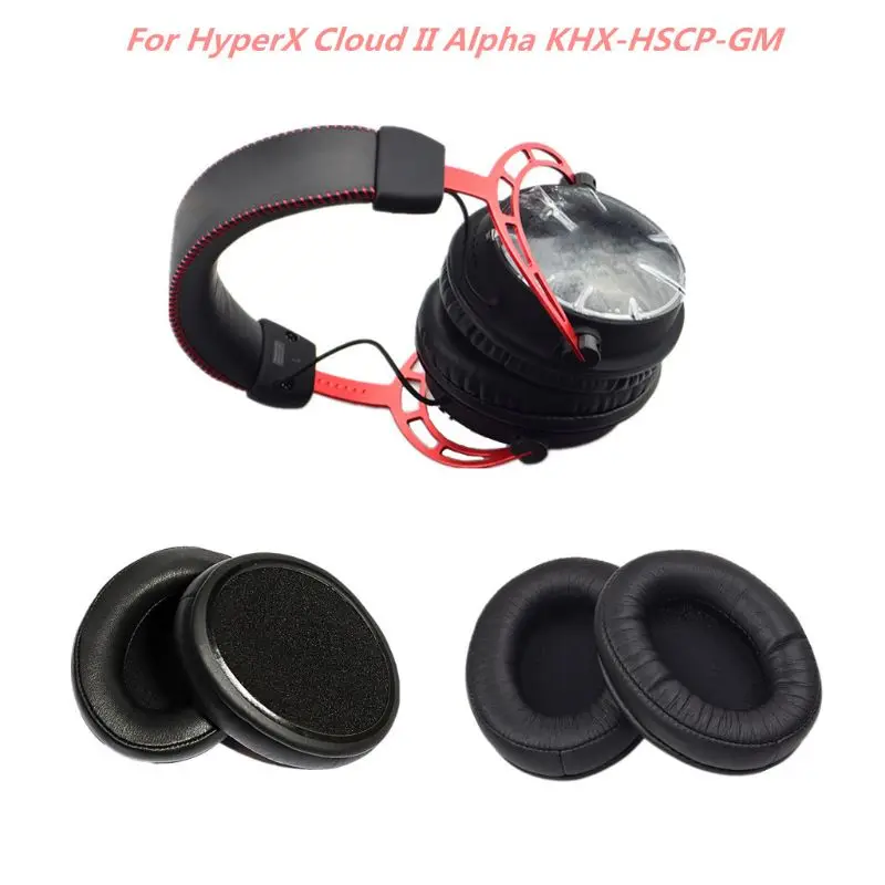 Сменные подушечки для ушей подушка K ingston HyperX Cloud II Alpha KHX HSCP GM наушники губка
