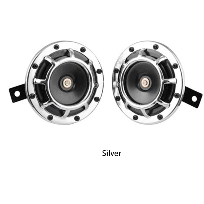12V универсальная автосигнализация для мотоциклов, двухцветные электрические насосы, мощные воздушные рога