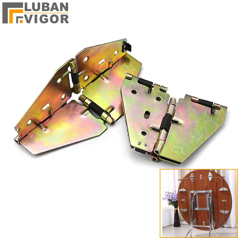 Dining Table Desk Folding Hinge,folding Round Table Butterfly Hinges