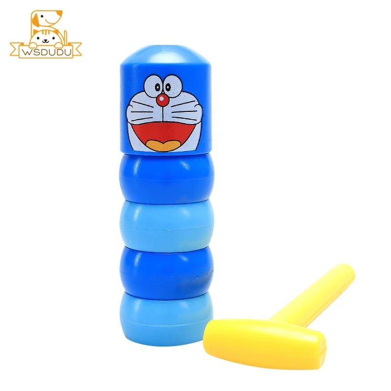 Jingle Cat Cute Cartoon Immortal Magic Toys Props Fun Tumbler Daruma Doraemon Pikachu Captain Iron Dolls Classic Novelty Tricks Gift Newest - Цвет: Jingle Cat