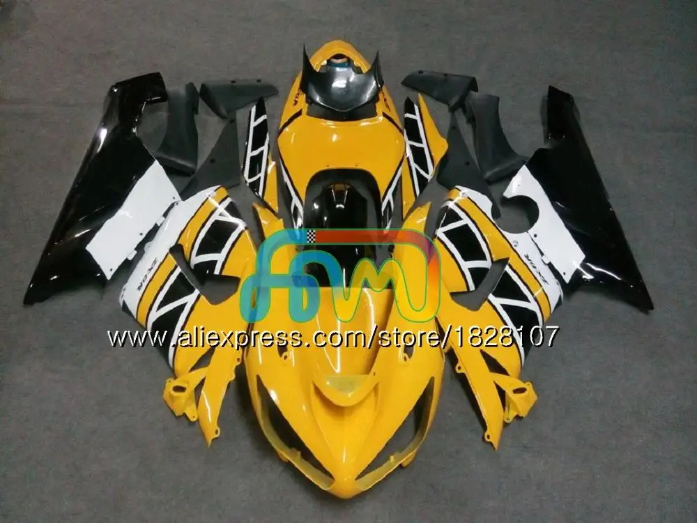 No. 25 Тюнинг-пакет для KAWASAKI черный белый ZX 6R 600CC 6 R ZX636 ZX-636 600 CC ZX-6R 11BS. 24 ZX600 ZX 636 ZX6R 05 06 2005 2006 обтекатели - Цвет: No. 25