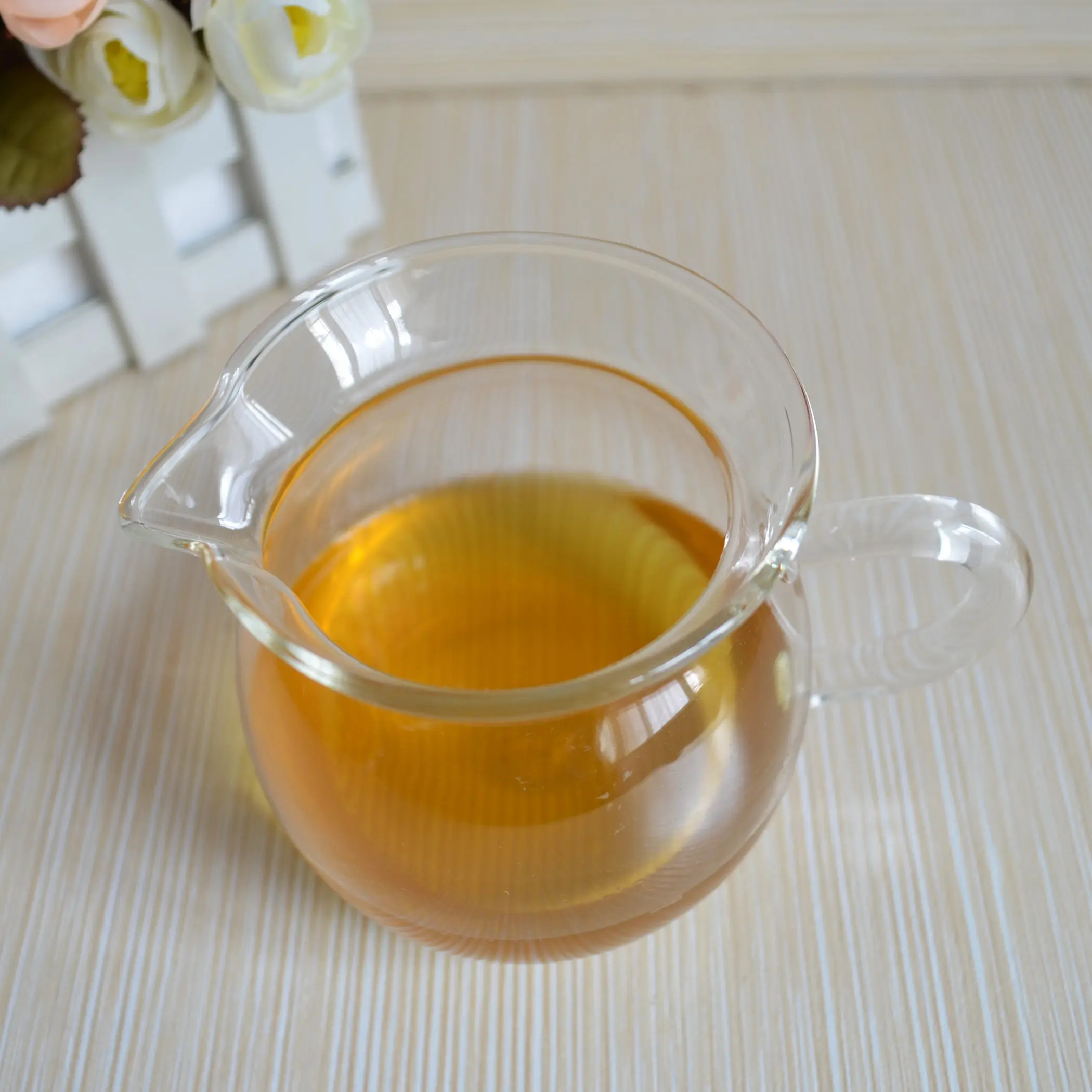 Kinds of Heat Resistant Clear Glass Tea Serving Pitcher Chinese Cha Hai