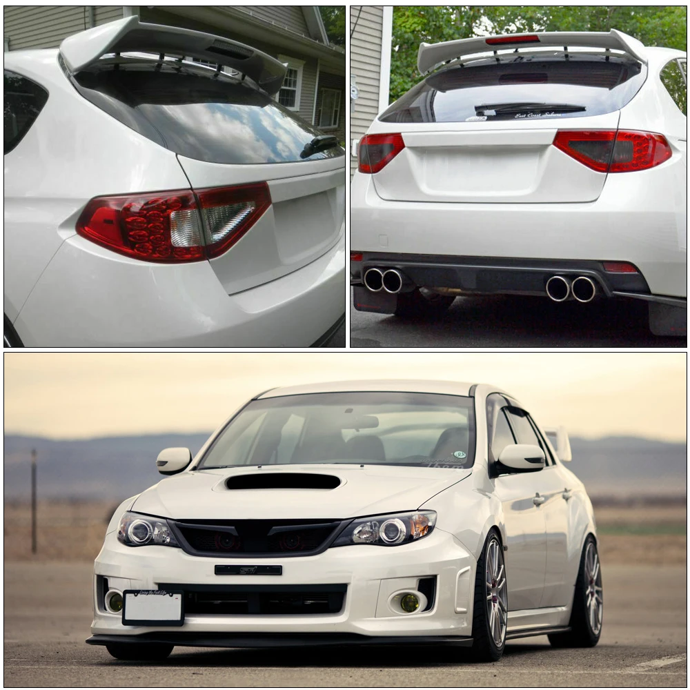 Заготовка T 6061 анодированный алюминиевый болт для 08 14 Subaru Impreza WRX STi хэтчбек Задний