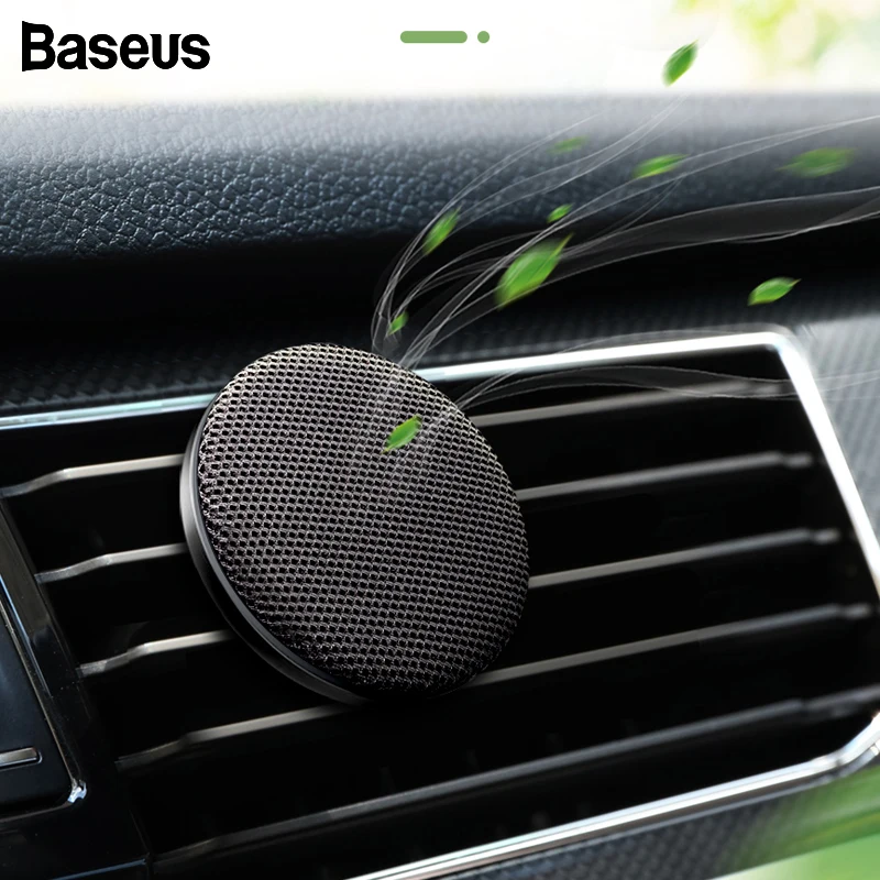 Baseus автомобильный воздушный зажим для освежителя, крепление для ароматерапии, твердый для автомобиля, освежитель воздуха на выходе, кондиционер, зажим, Ароматический диффузор