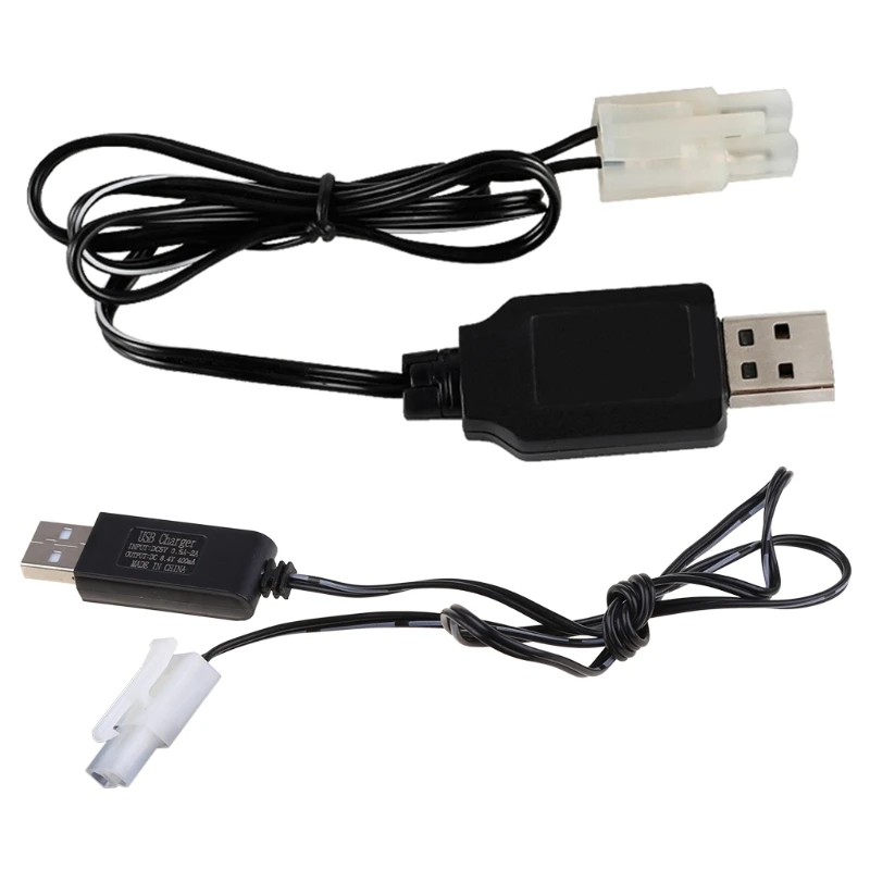 Y5GE Charging Cable Battery USB Charger Ni-Cd Ni-MH Batteries Pack KET-2P Plug Adapter 8.4V 250mA Output Toys Car charging cable usb charging cable