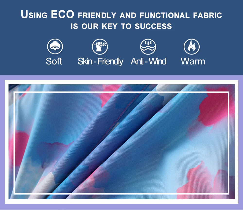 colorful ski jacket women