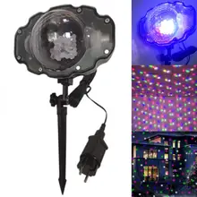 RGBW светодиодный мини-светильник для снега, сценический светильник, точечный светильник, лазерный светильник для рождества, Хэллоуина, фестиваля, внутреннего и наружного украшения дома