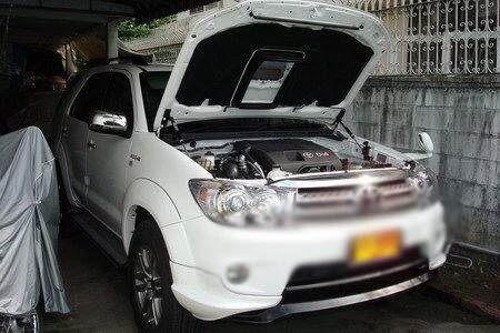 4x4 аксессуары для звукоснимателя передний капот газовые Распорки подъем поддержка газа амортизатор для TOYOTA FORTUNER 2005