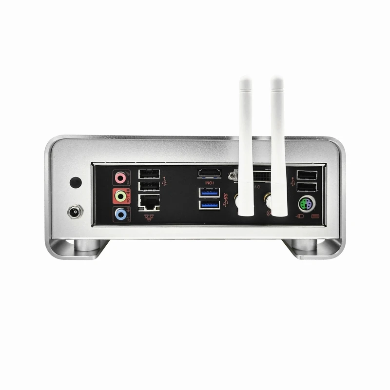 Алюминиевый ITX мини-Чехол настольный мини компьютер хост HTPC горизонтальный маленький чехол