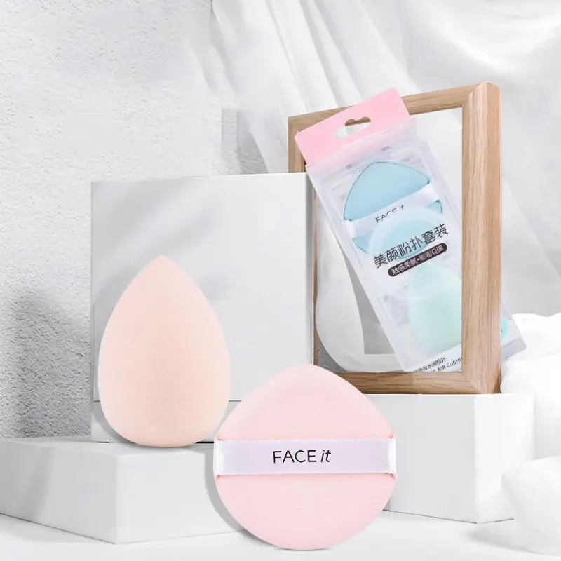 Strong Durable Polyurethane Makeup Egg Dry-wet Dual-use Good Elasticity Soft Powder Puff Makeup Cosmetic Puff