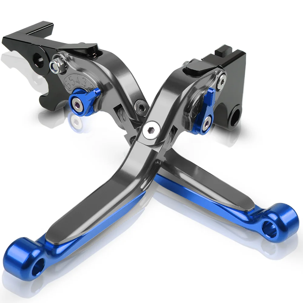 Для SUZUKI GSX-R GSXR 600/750 GSXR600 GSXR750 K4 K5 2004-2005 мотоцикл Регулируемый складной выдвижной тормозной рычаг сцепления - Цвет: S color style