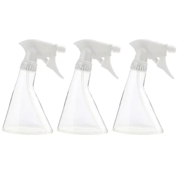 

3pcs Spray Bottle High Quality Convenient Transparent Refillable Bottle Empty Bottle Watering Sprayer for Home