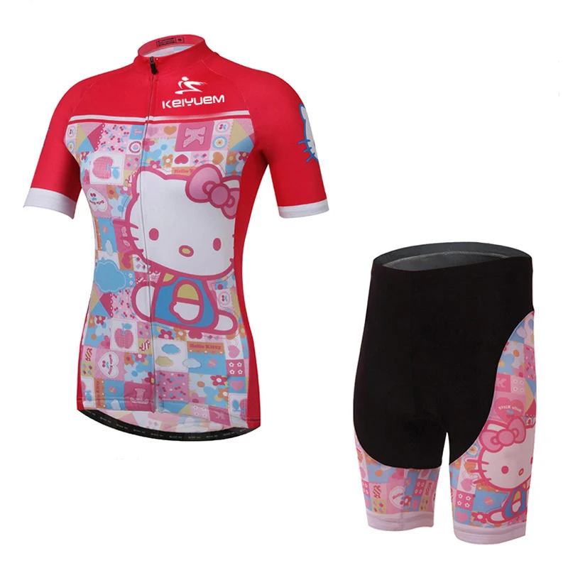 

Women's Cycling Jersey MTB Bike Jersey Short Sleeve Bicycle Shirt Pro Team Cycling Clothing