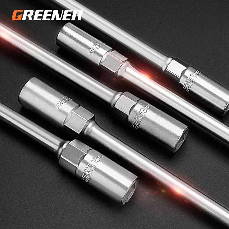 Grenner T Type Hex Socket Sleeve Wrench Hex Key Allen Wrench Outer Hexagon Multifuctional Hand Removable Car Maintenance Tools