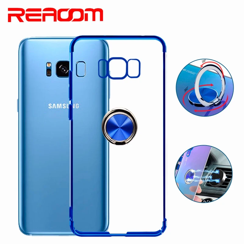 

Case For Samsung Galaxy A50 A60 A70 A90 A40 A30 Cover Magnetic Ring Case For Samsung M10 M20 M30 S8 S9 S10 E A6 A7 A9 Plus 2018