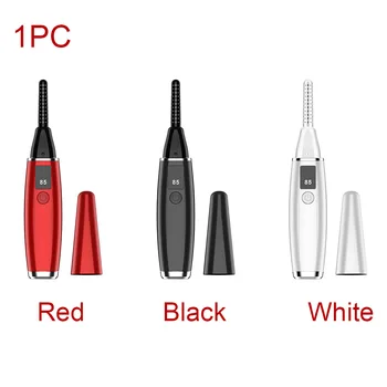 

Electric Eyelash Curler Mini USB Eye Lash Curling Clip LED Display Quick Heating Natural Long-lasting Eye Beauty Makeup Tools