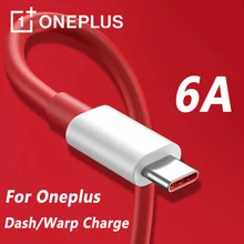 Original oneplus nord n10 urdidura tipo de carga-c traço cabo 6a carga rápida para um mais 8 7 pro 7 t 7 t 6t 6 5t 5 3t warp carregador