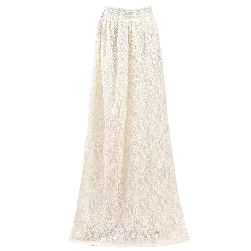 Fashion White Silver High Waist Party Wear Maxi Female Pleated Skirts New Style Womens Ladies Long Summer Skirt 2019 Hot Sale Fashion White Silver High Waist Party Wear Maxi Female Pleated Skirts New Style Womens Ladies Long Summer Skirt 2019 Hot Sale
