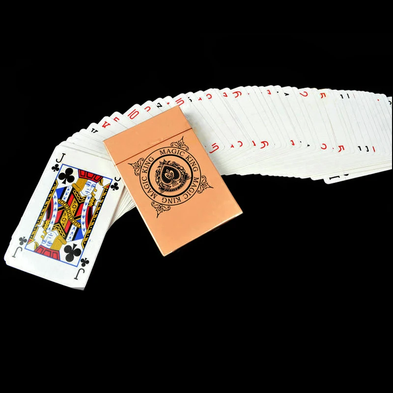Manipulation Cards Thin Poker Magic Tricks Thin Standard Size Playing Cards Magic Joke Toy Easy To Play For Kids Party Show easy steps to chinese for kids textbook 2b сd
