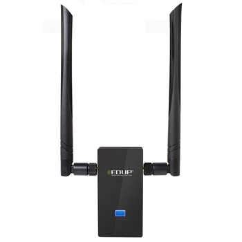 

EDUP USB Wifi Adapter 1200Mbps 5Ghz High Gain Wifi Antenna 802.11Ac Long Distance Wifi Receiver USB 3.0 Wi-Fi Ethernet Adapter
