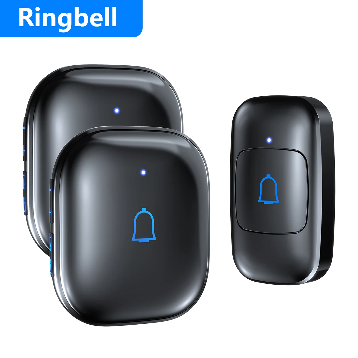 Outdoor Wireless Waterproof Doorbell Ringbell Wireless Doorbell Uk