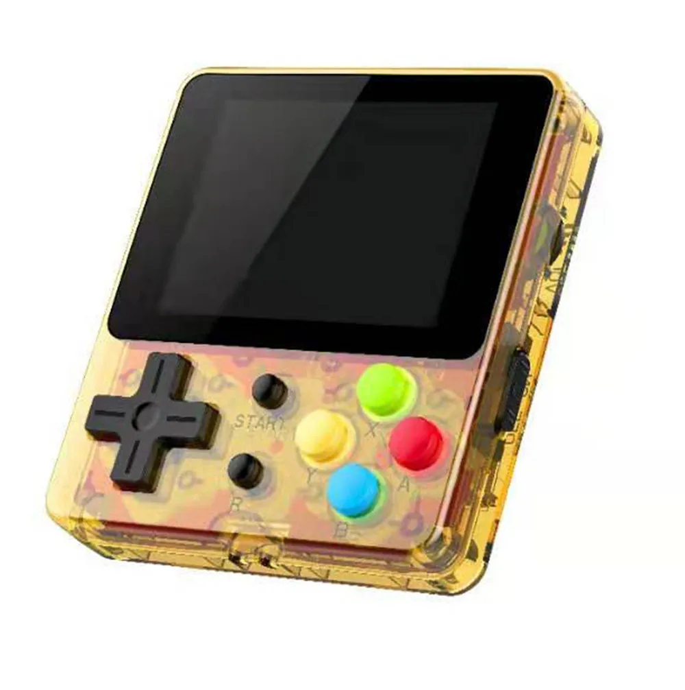 2.4 inch IPS screen 8-bit handheld built-in 188 mini game console 128M memory handheld game console - Цвет: Золотой