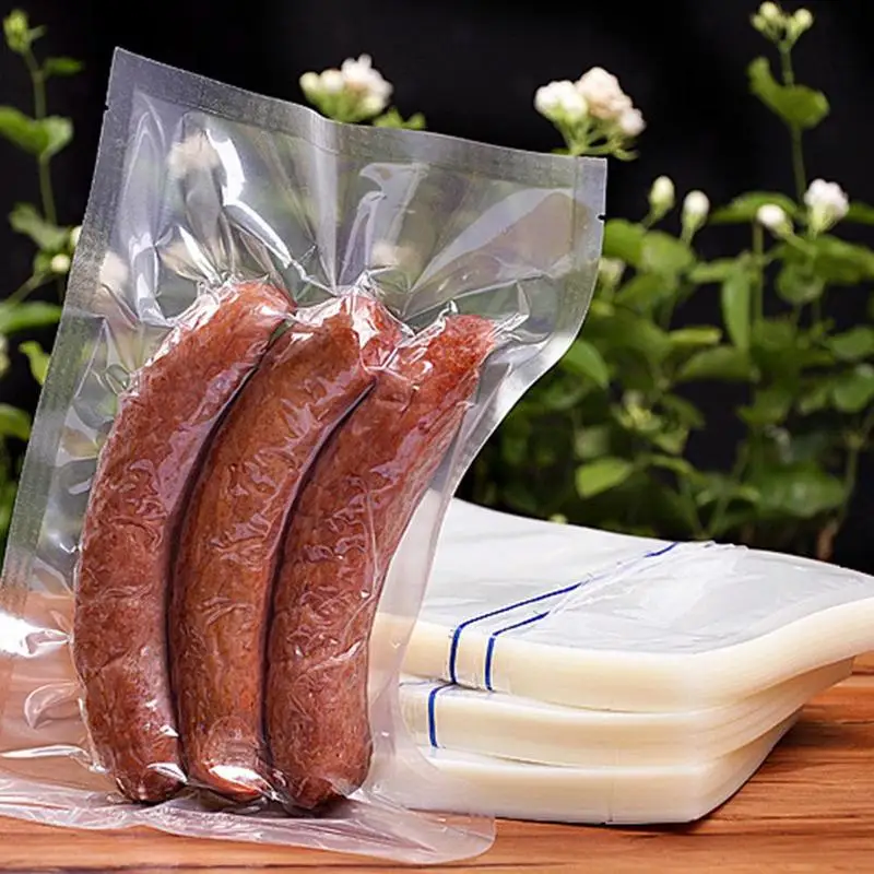Вакуумные пакеты для пищевых продуктов 10 шт./лот|Целлофановые и пластиковые