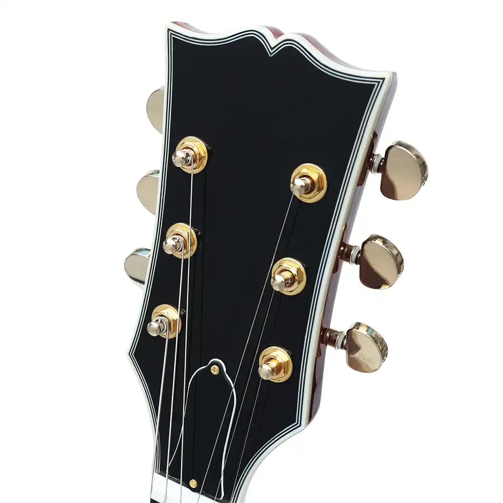 22 frets high quality basswood wood body electric guitar maple