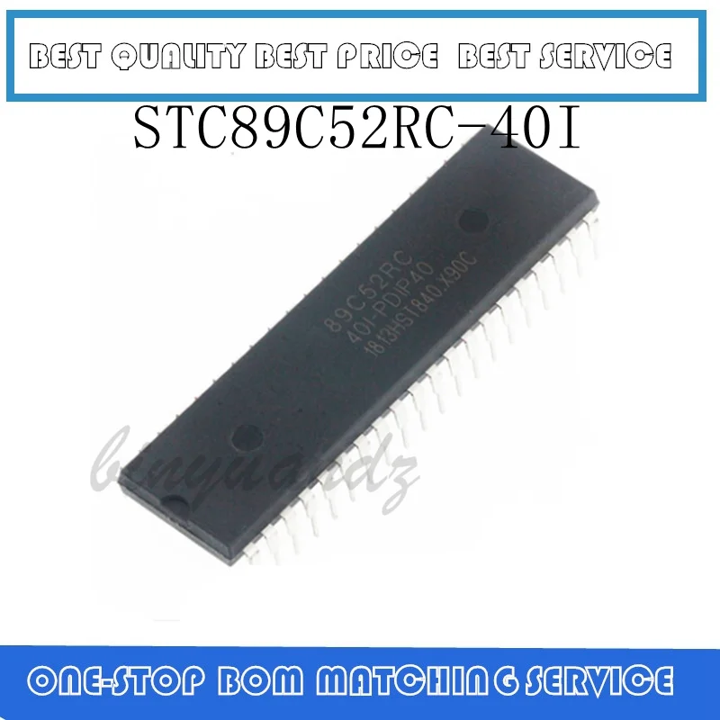 10 шт. STC89C52RC-40I-PDIP4 STC89C52RC-40I-PDIP40