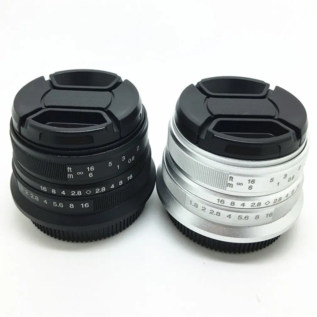7artisans 25 мм f1.8 Prime объектив для всех одиночных серий для E Mount Canon EOS-M Mout Micro 4/3 камеры A7 A7II A7R