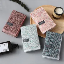 

Long Staple Cotton Hand Towel Business Travel Combed Cotton Hand Towel Yarn Dyed Super Soft Thick Face Hand Towel 35x77cm