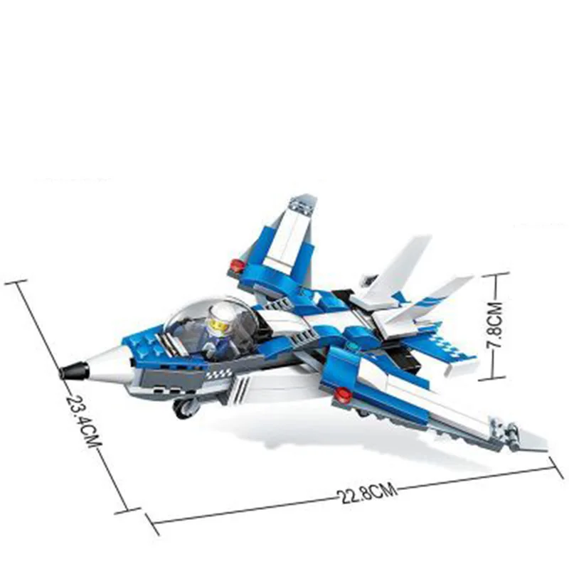 

Airplane Assembly Building-block Toys Military fighter simulation aircraft model Compatible with Legoinglys DIY Christmas Gifts
