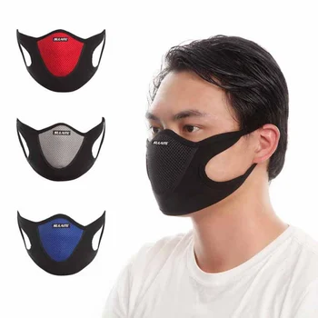 

Face Mask Dustproof Windproof Motorcycle Neck Warm Veil Outdoor Black Red Masks