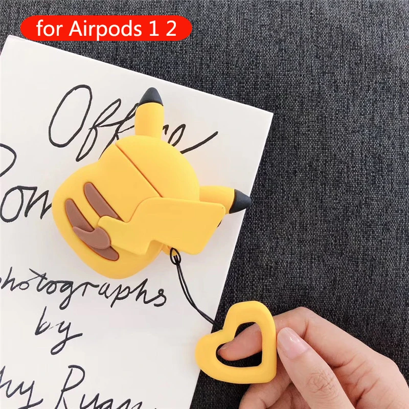 83 Wireless Bluetooth Earphone Cartoon Cute case For Apple Airpods 2 Headset soft Silicone Protective Cover For Airpods accessories - Цвет: 83
