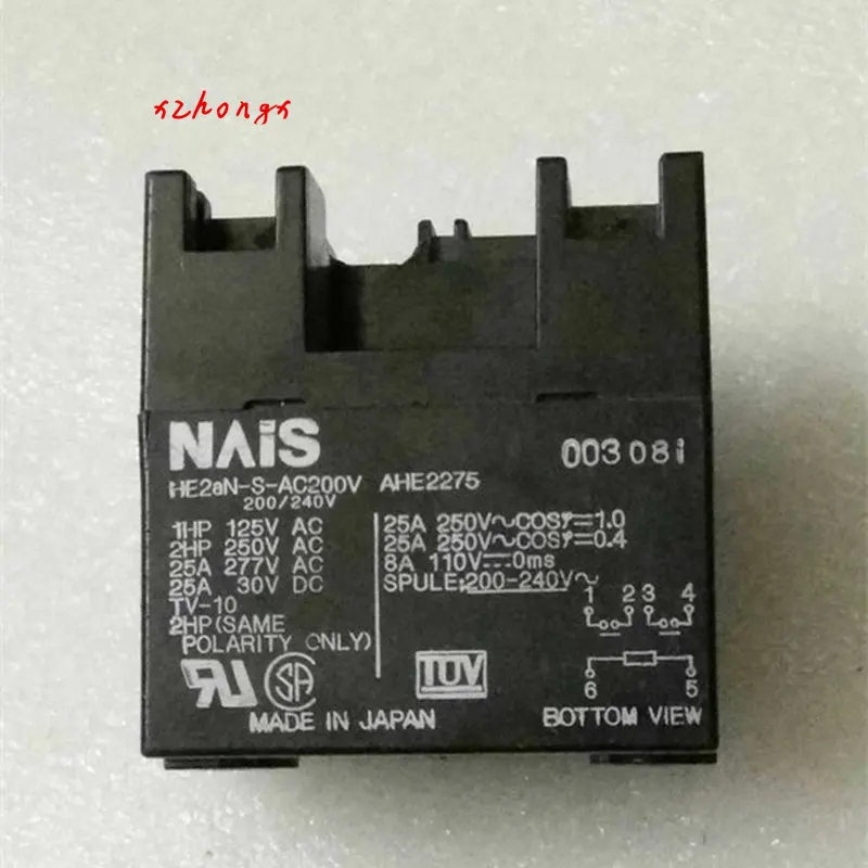 HE2AN-S-AC240V релейный генератор DPST 25A 240V