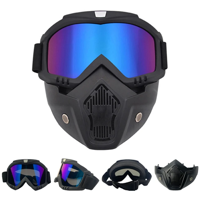 Masque de ski extérieur 506, lunettes de motoneige, lunettes de protection  de motocross coupe-vent, lunettes