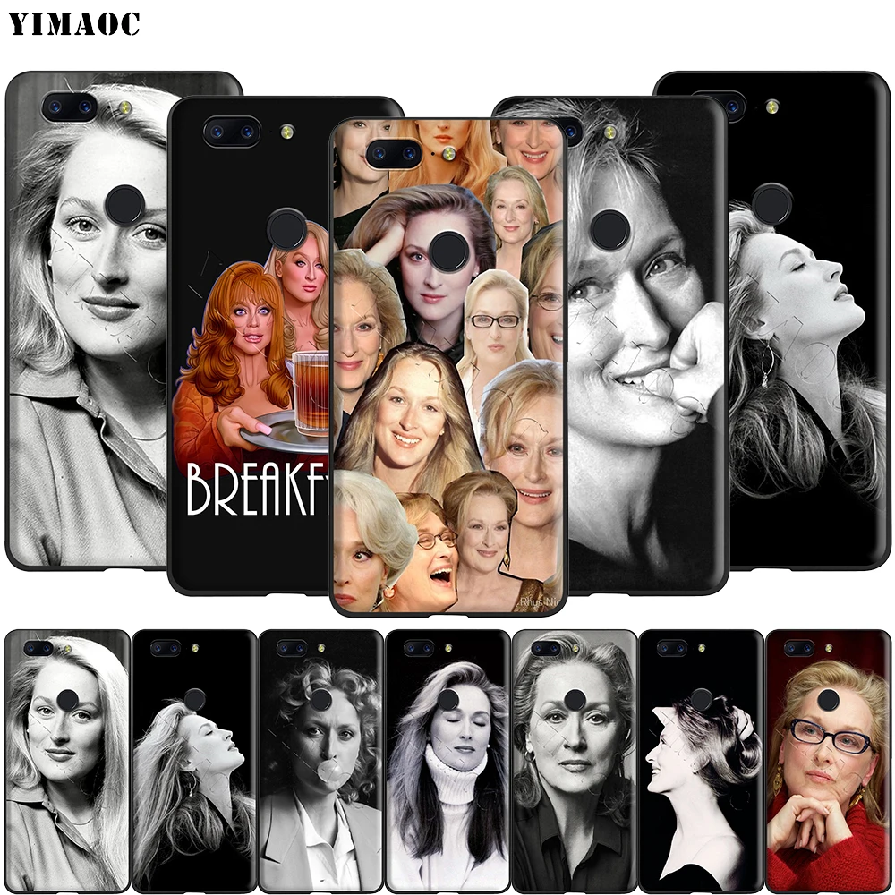 

Yimaoc Meryl Streep Silicone Case for Oneplus 7 Pro 6t 6 5t 5