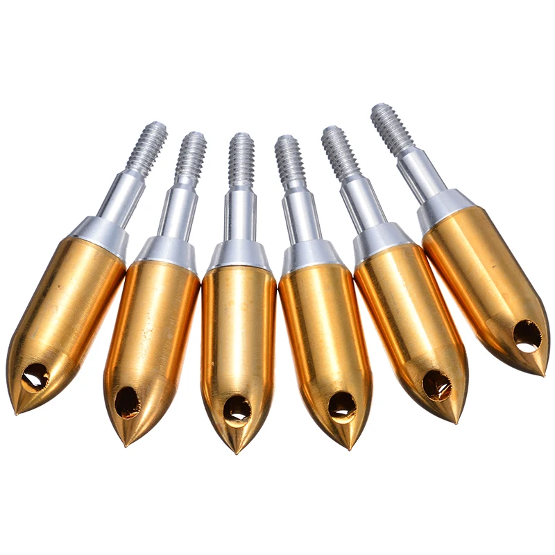 6Pcs Whistle Copper Arrowhead Screw Hunting Arrow Field Huntin_WK 6Pcs Whistle Copper Arrowhead Screw Hunting Arrow Field Huntin_WK