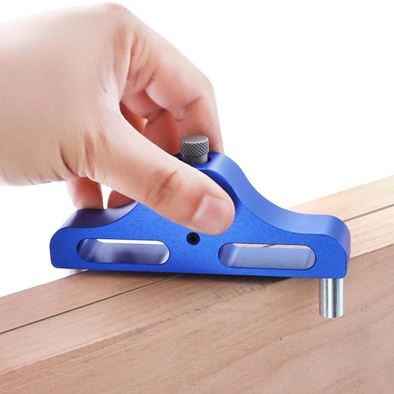 

Caliper Scribe Gauge Center Finder Woodworking Tool Measurement Aluminium Alloy DIY Line Practical Ruler Carpenter Accessory