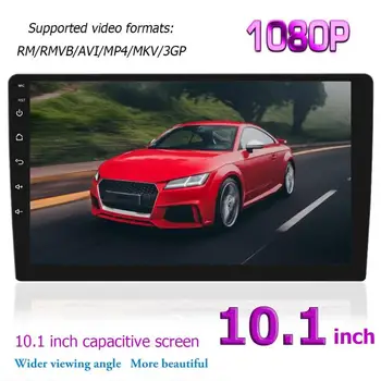 

Durable MP5 Player Wear-resistant Portable 1006 1DIN Android 8.1 Car Radio GPS Navigation WiFi USB Bluetooth Head Unit