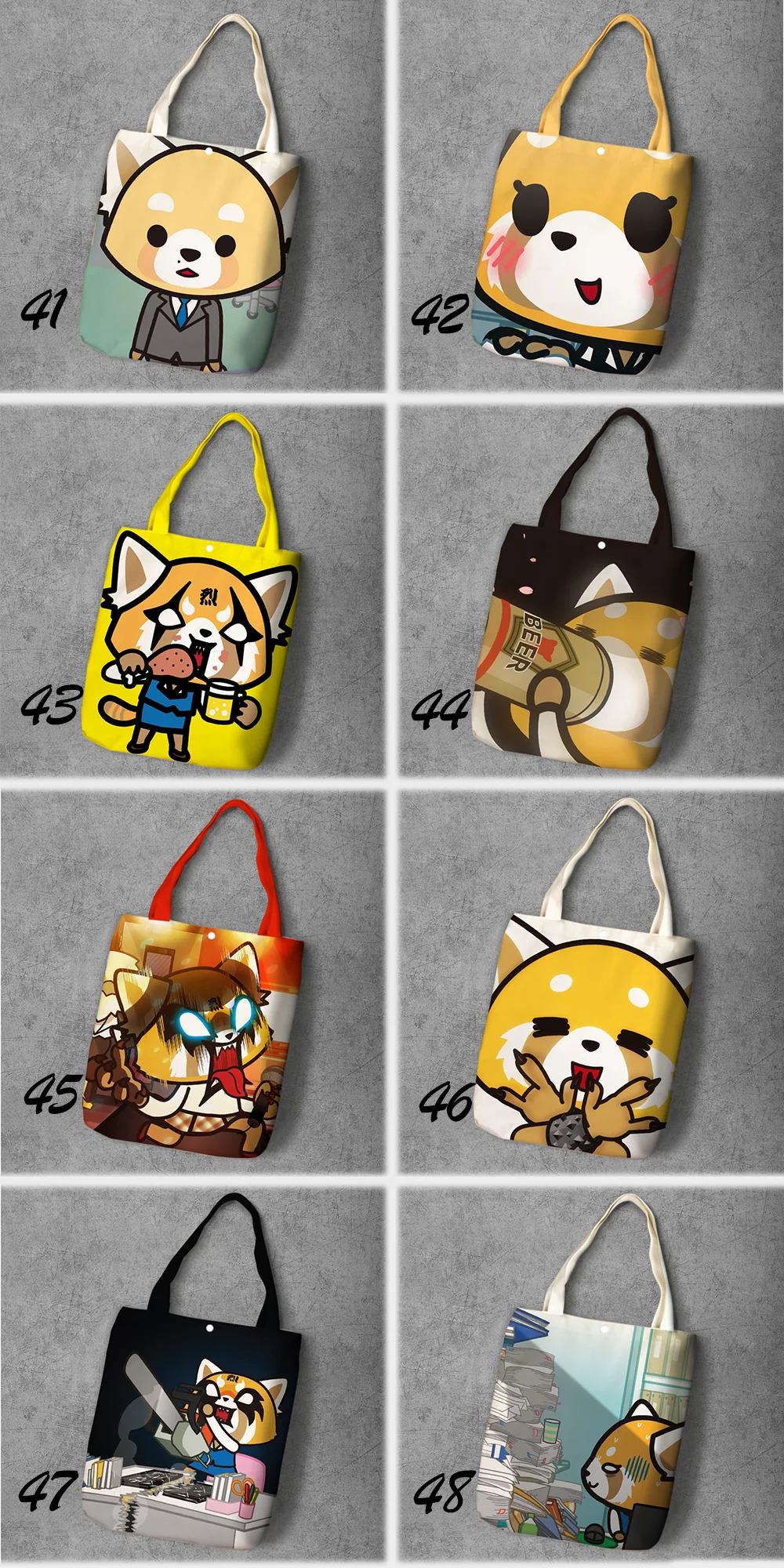 Hda9cc6c320f248d780eba53b6e51218a6 - Aggretsuko Merch