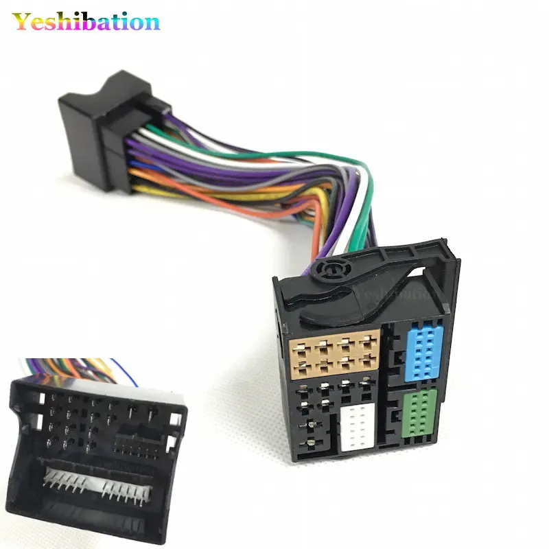 Обновленный Удлинительный кабель Quadlock для Audi A4 A6 Skoda SEAT OPEL BMW VW Golf VI Jetta 5 6 MK5 MK6 Passat