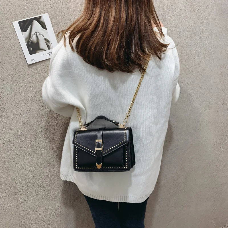 

Women's Small Square Bag Ladies Messenger Simple Shoulder Bag Handbag