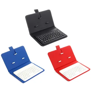 

Three System Universal Two-in-One Universal Mobile Keyboard Leather Sheath Wireless Keyboard Protective Case