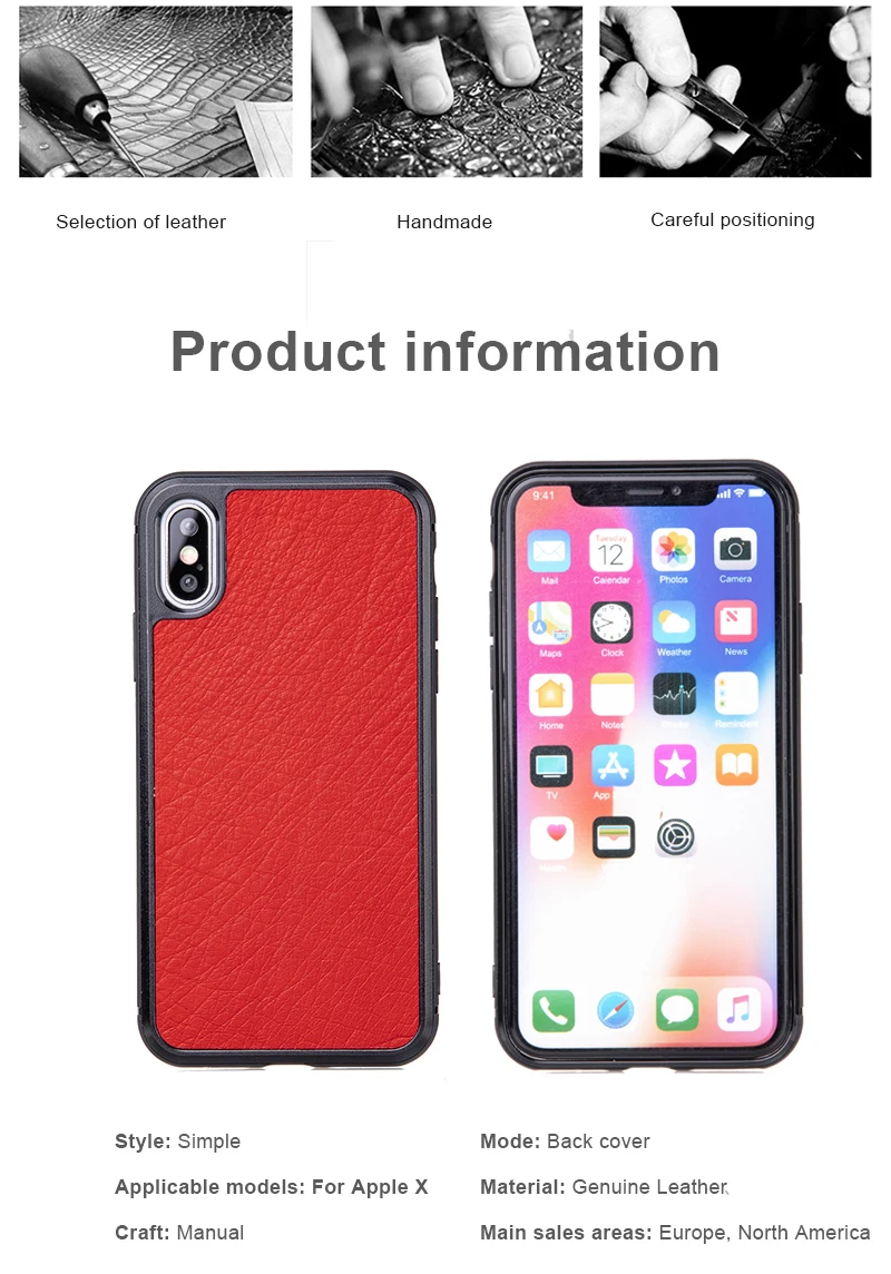 Запеченный страусиной кожи чехол для телефона для IPhone X XS Max XR чехол для Apple 5 5S SE 6 6S 7 8 Plus защитный чехол для телефона без частиц