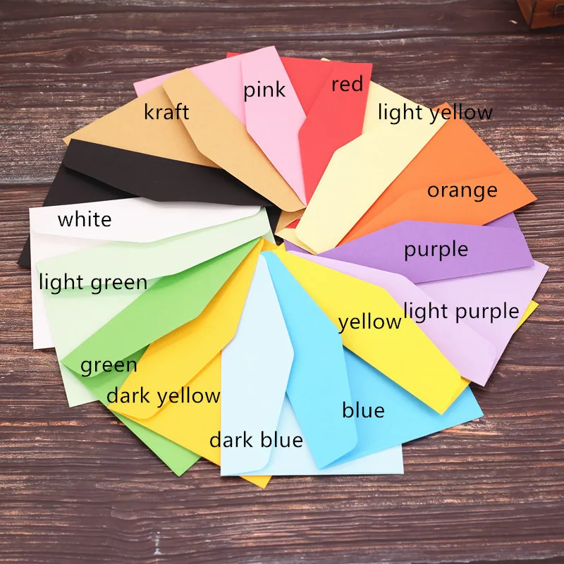 Mailing Envelopes 10pcs/pack Colorful Paper