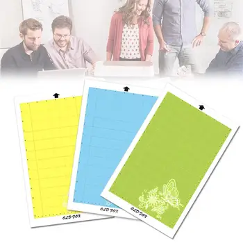 

Replacement Cutting Mat Transparent Adhesive Mat Pad with Measuring Grid 8 by 12-Inch for Silhouette Cameo Plotter Machine